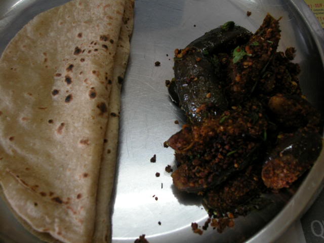 brinjal podi curry