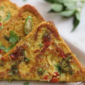 savoury French toast, Indian style