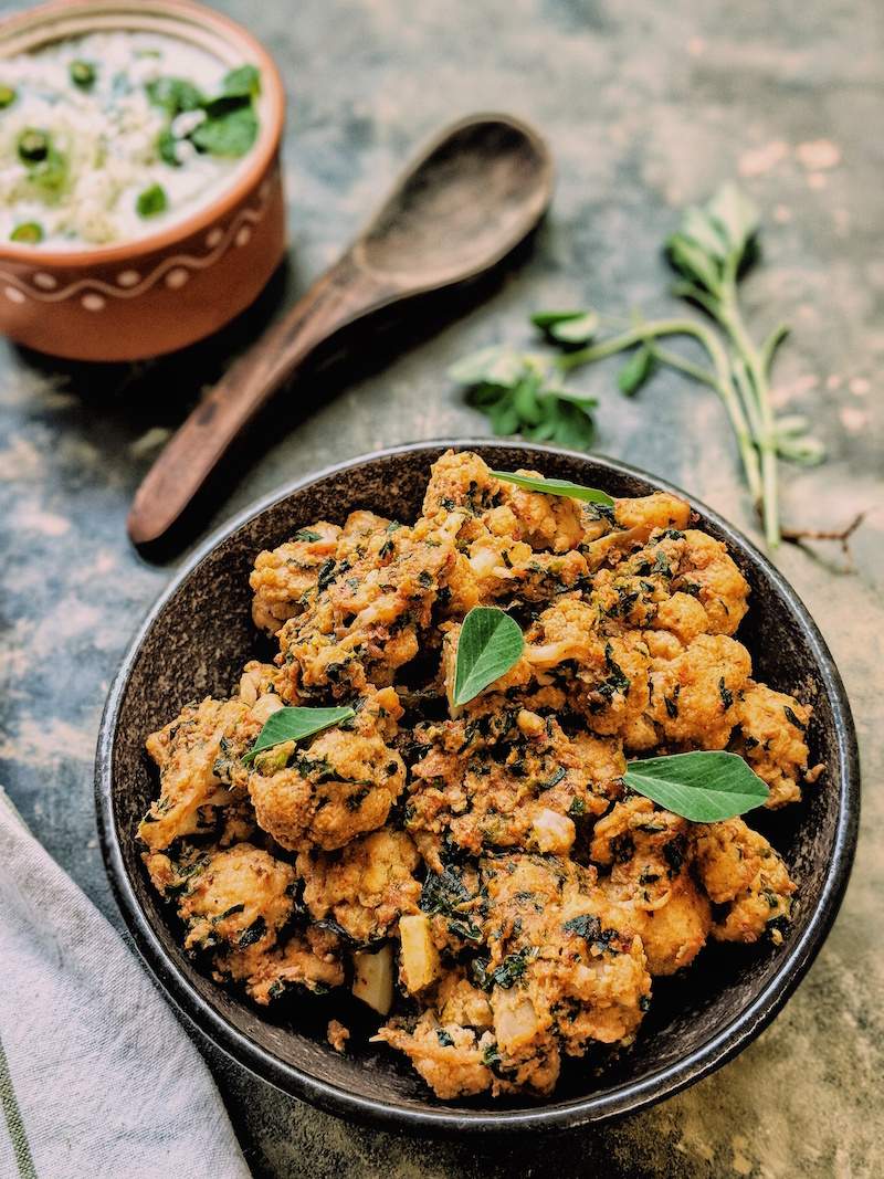 vegan cauliflower curry