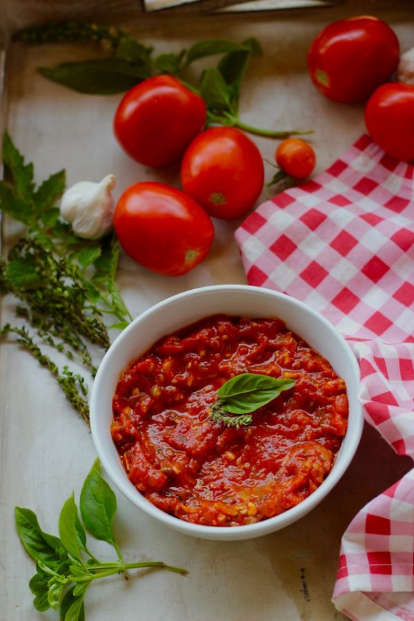 Marinara Sauce from scratch using fresh tomatoes Pasta Sauce