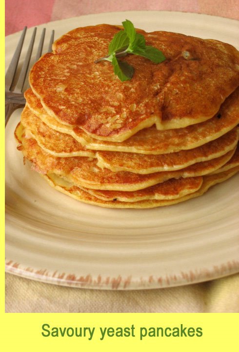 Yeast pancakes discount