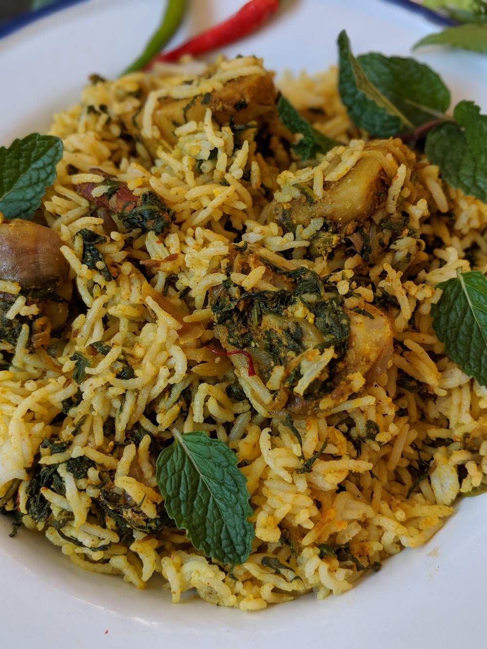 aloo palak biryani recipe