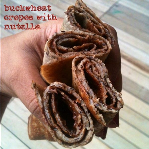 Eggless Buckwheat Crepes Health on a plate Recipe Saffron Trail