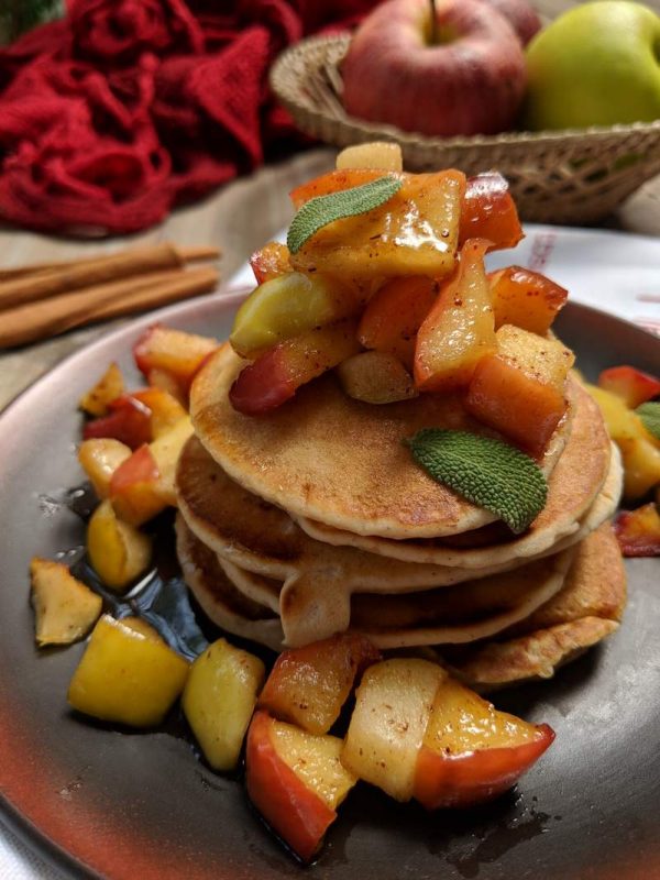 apple-pie-pancakes-02 Apple Pie Pancakes: Kid in the kitchen