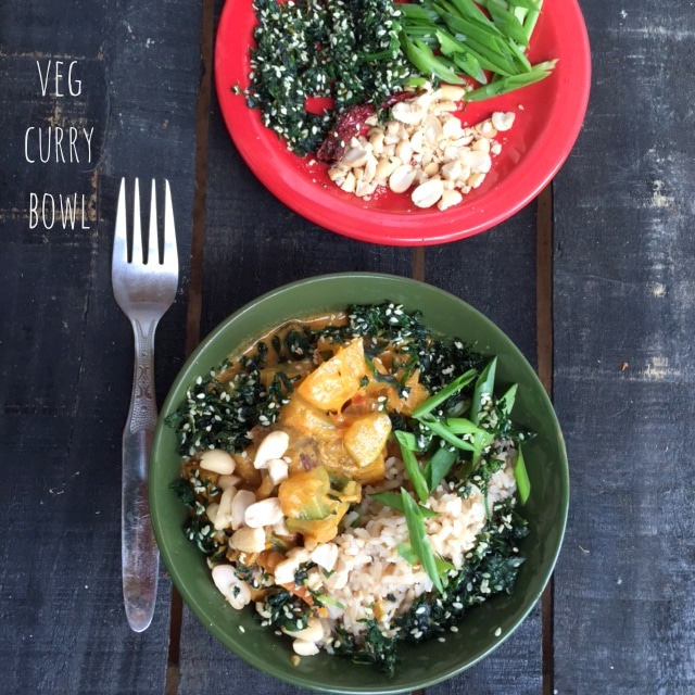 Healthy Veg Curry Bowl