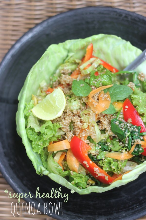 quinoa salad bowl