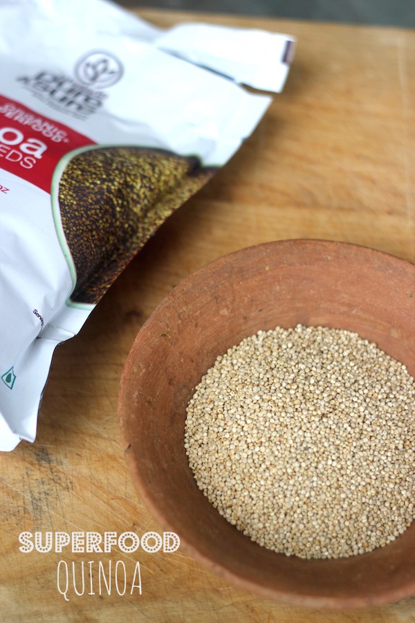 organic quinoa grown in India 