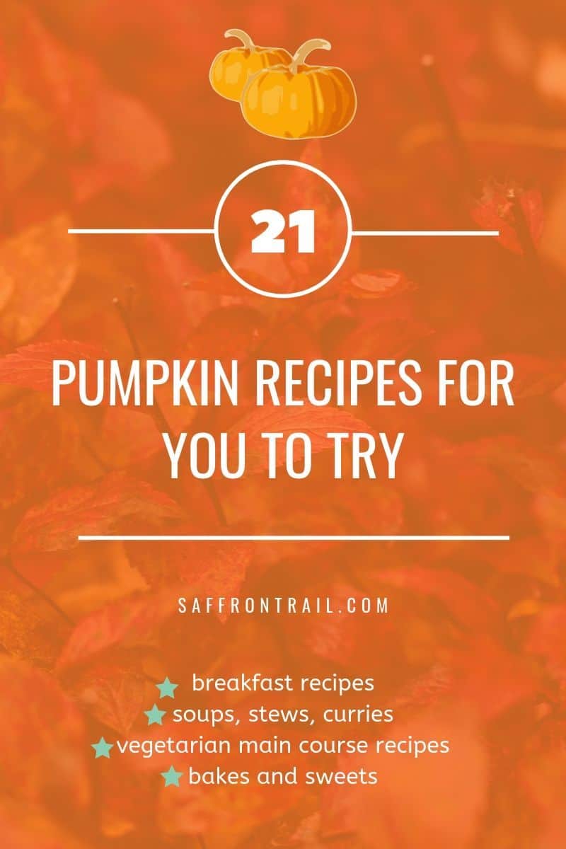 vegetarian pumpkin recipes