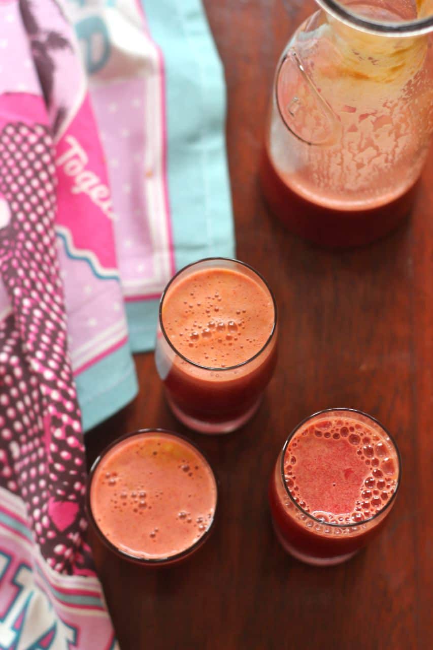 of the Philips Juicer - Morning Glory Juice Recipe | Saffron Trail