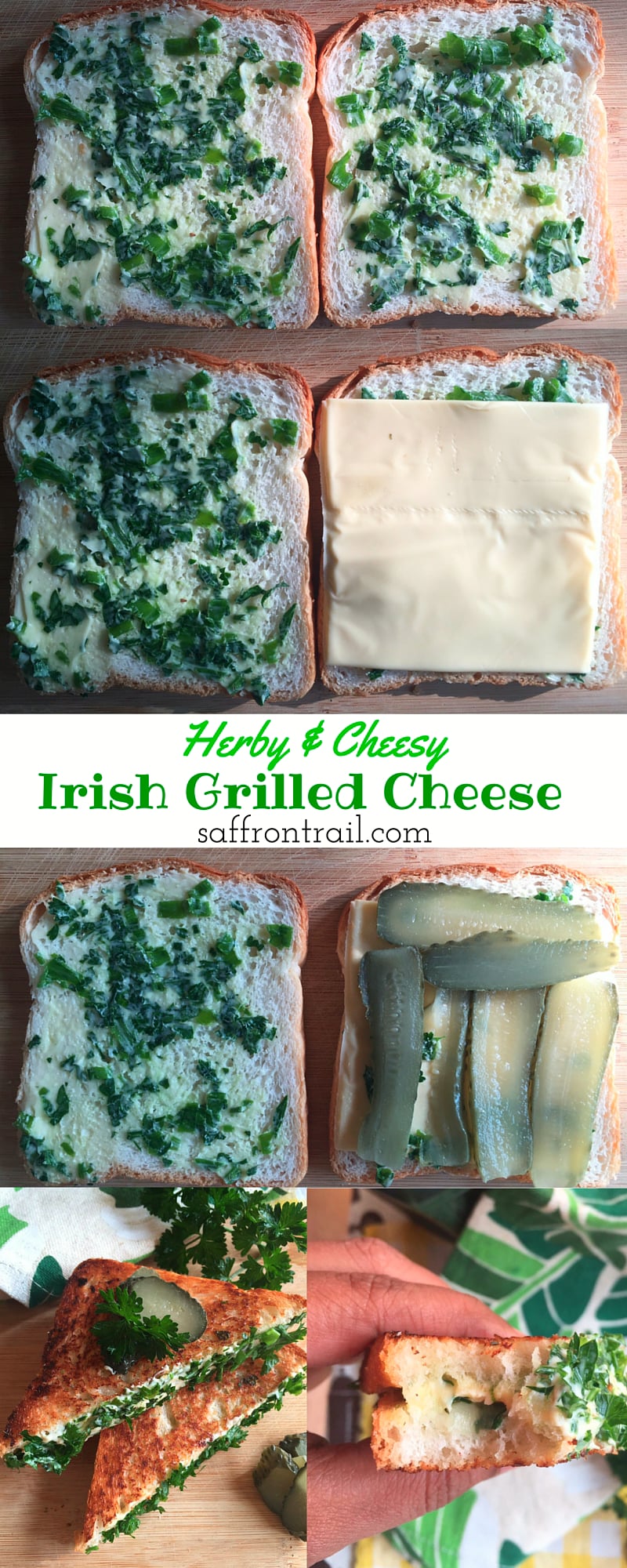 Irish Grilled Cheese Sandwich Recipe | Saffron Trail