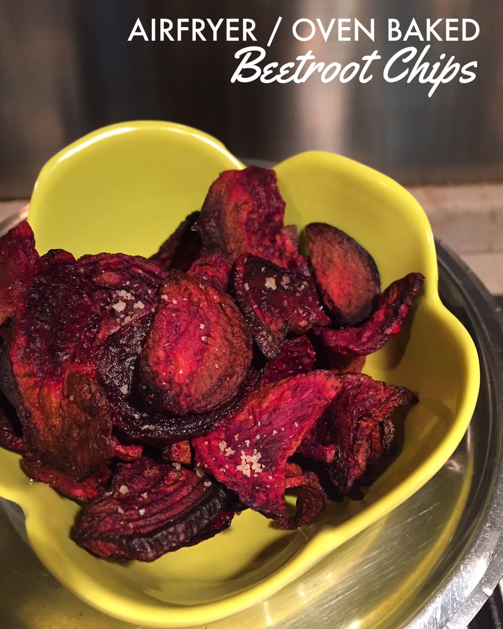 airfyer beetroot chips