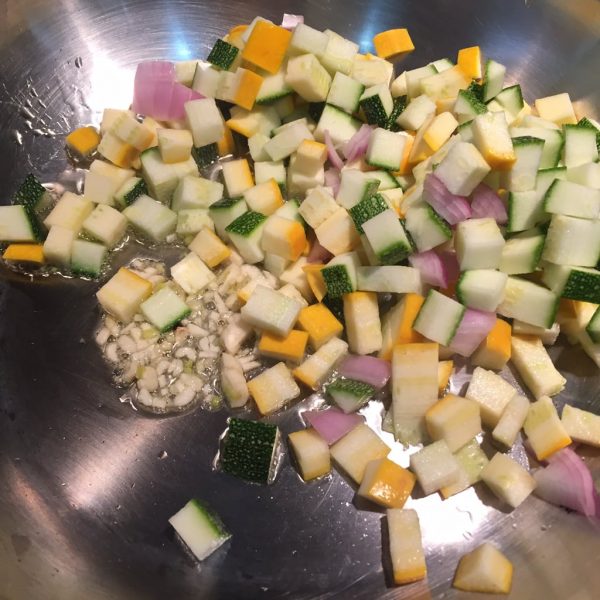 Black eyed peas and Zucchini Salad Recipe Saffron Trail