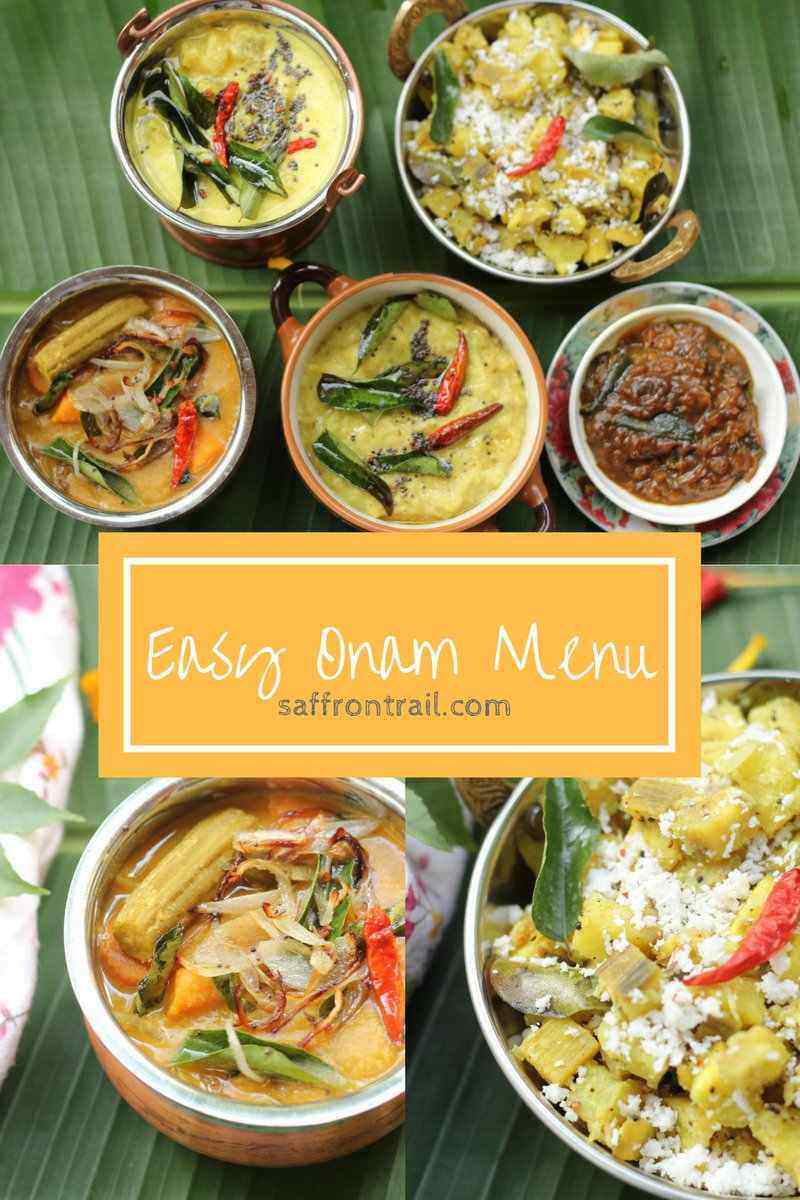 easy Onam recipes 