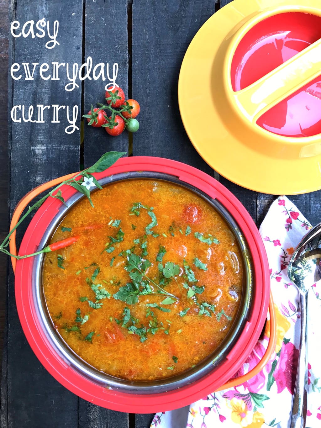 easy vegetarian curry recipe