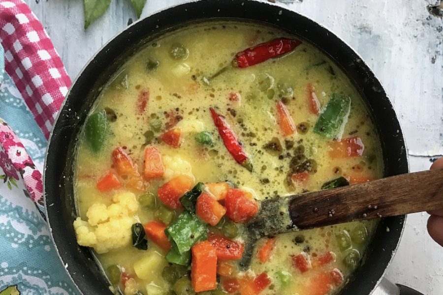 Mixed vegetable kootu