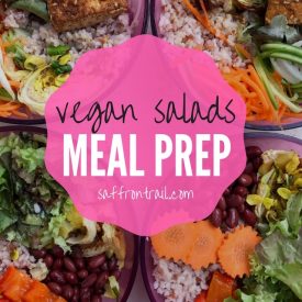 meal prep ideas vegan salads