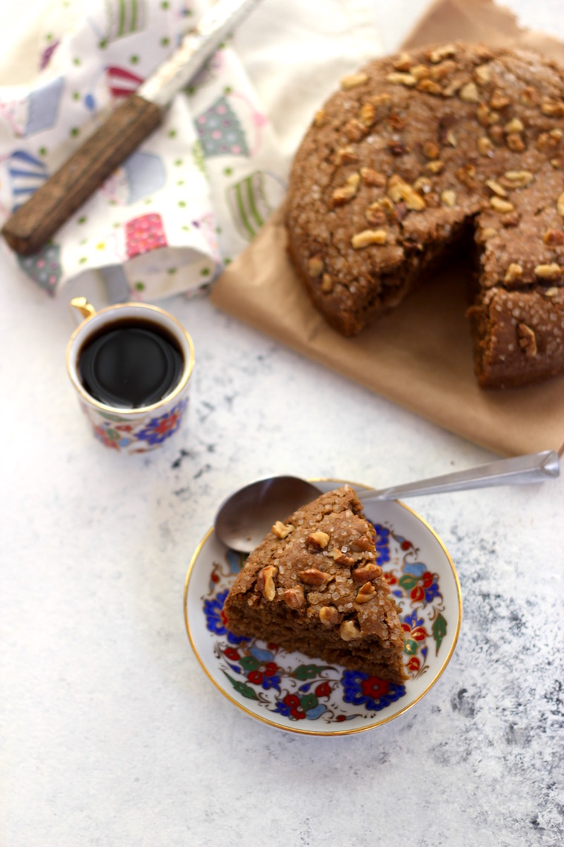 coffee flavoured coffee cake