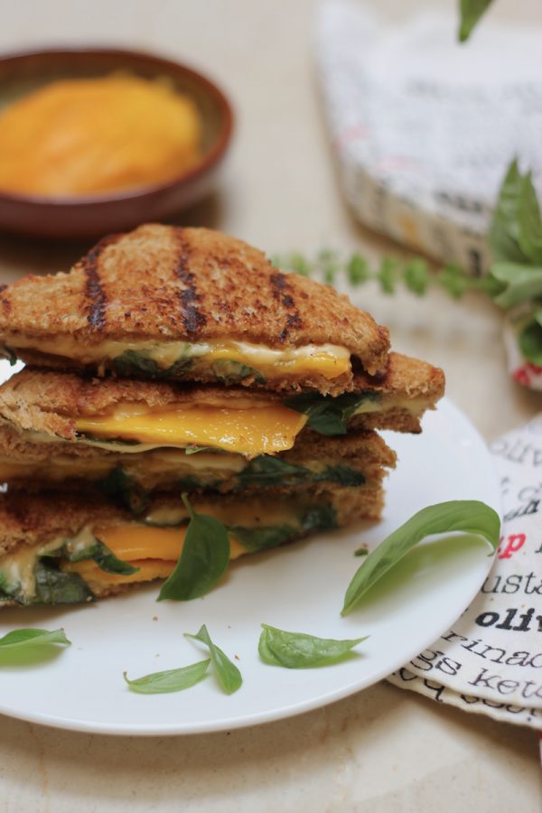 mango-basil-cheese-sandwich-01 Mango Basil Grilled Cheese Sandwich