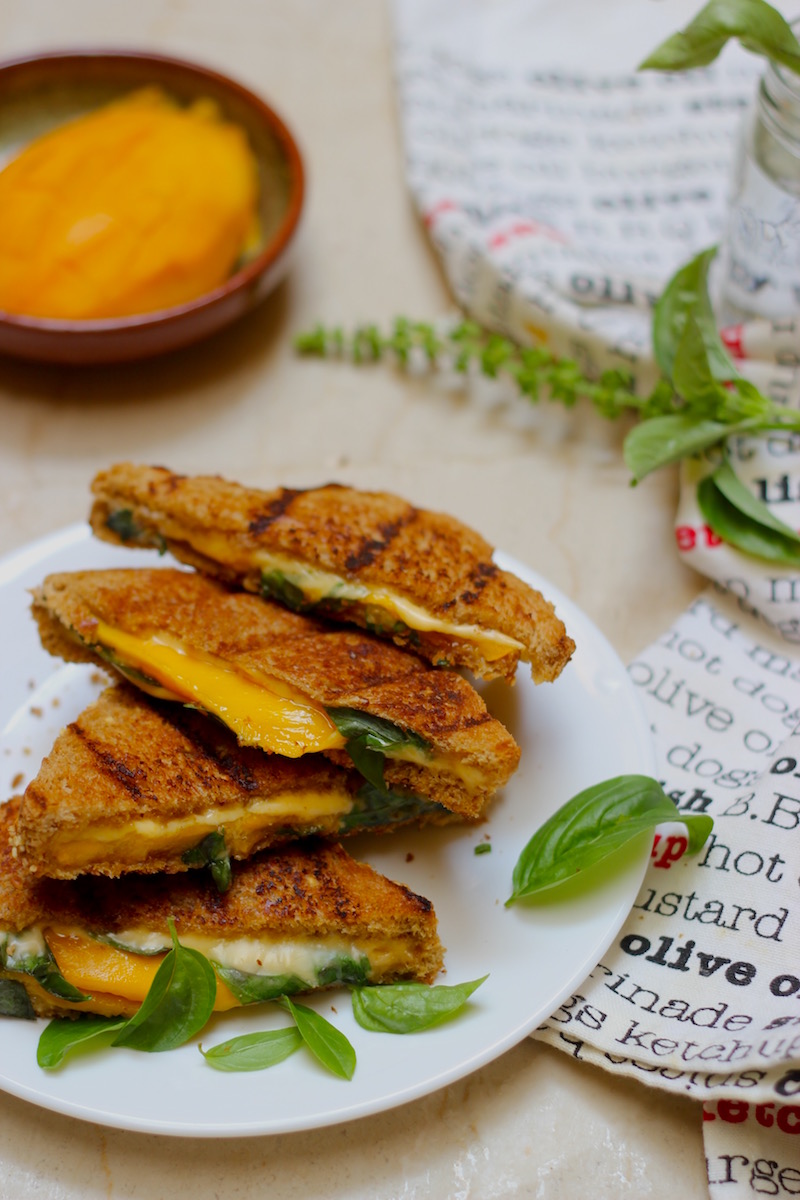 unusual-mango-basil-grilled-cheese-sandwich