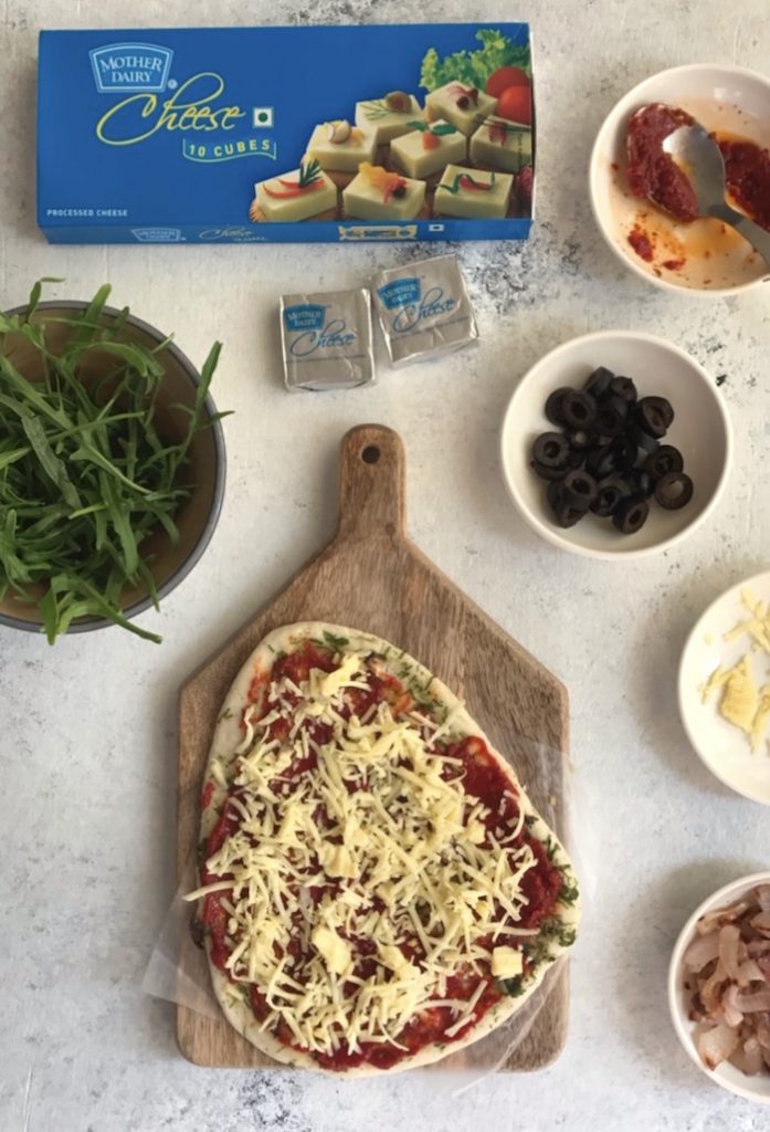 Naan Pizza Recipe for Quick and Easy Homemade Pizza Saffron Trail