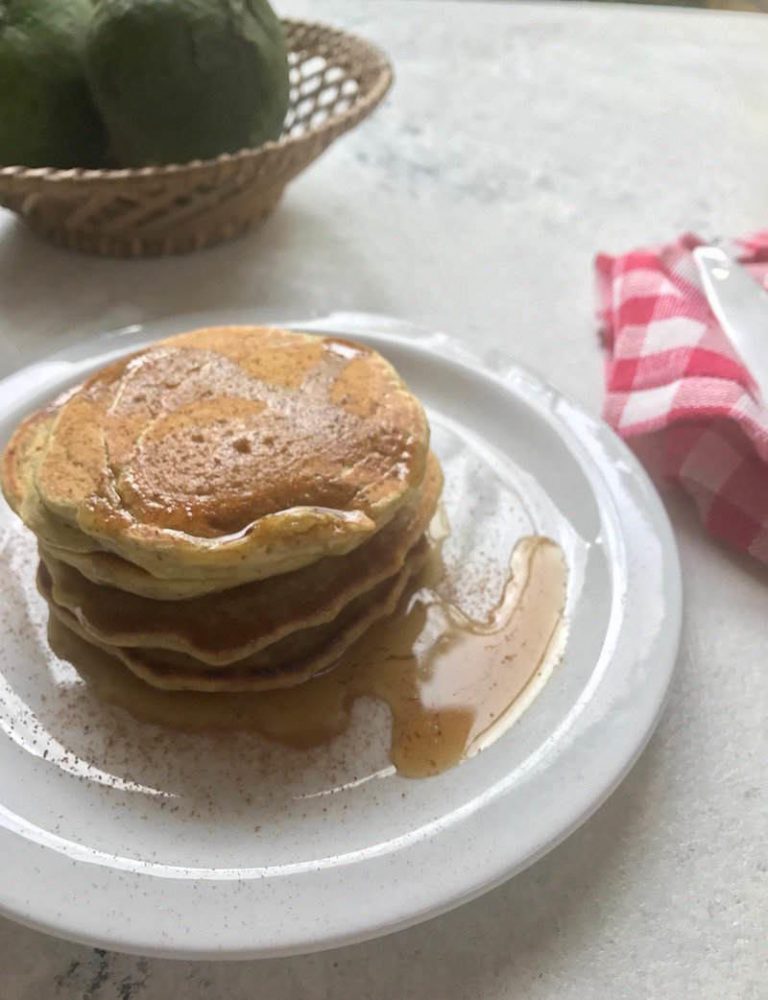 Avocado Cinnamon Pancakes Recipe No Eggs Used, No Added Sugar