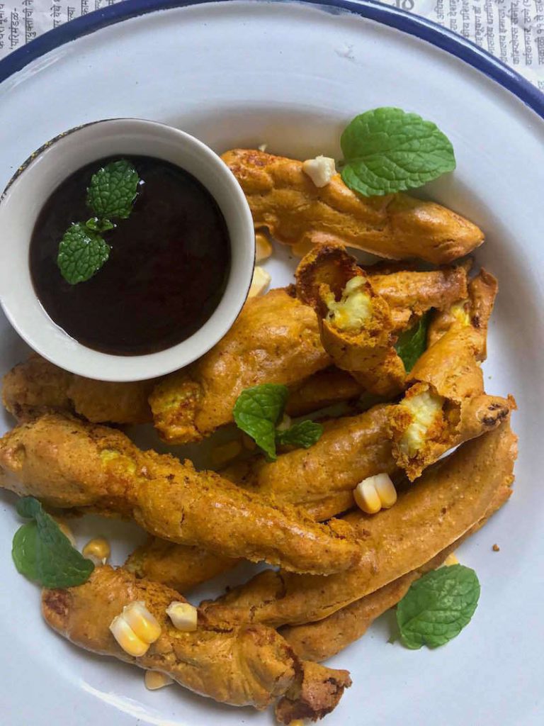 Baby Corn Pakodas in Air Fryer Try this healthy version NOW!