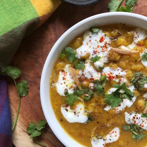 Bengali Ghughni Dried White Peas Curry & Recipe for Ghughni Chaat