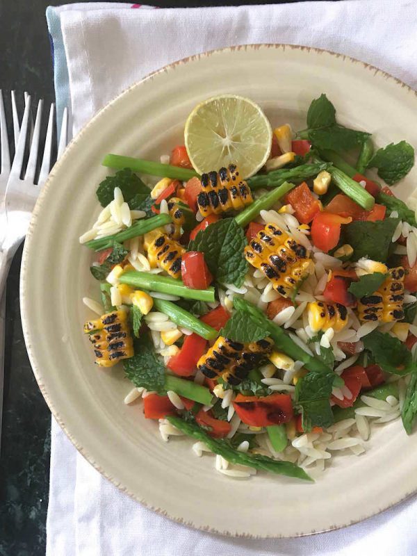 grilled-corn-salad-02 Grilled Corn Salad with Orzo Pasta