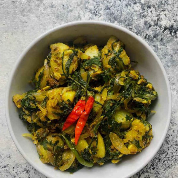 saag aloo recipe