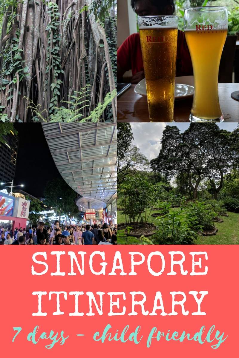 singapore itinerary 7 days with kids