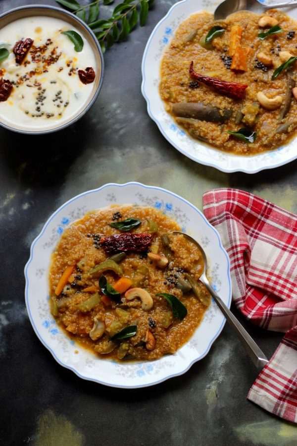 indian-quinoa-recipe-01 Indian Quinoa Recipe | Quinoa Sambar Sadham