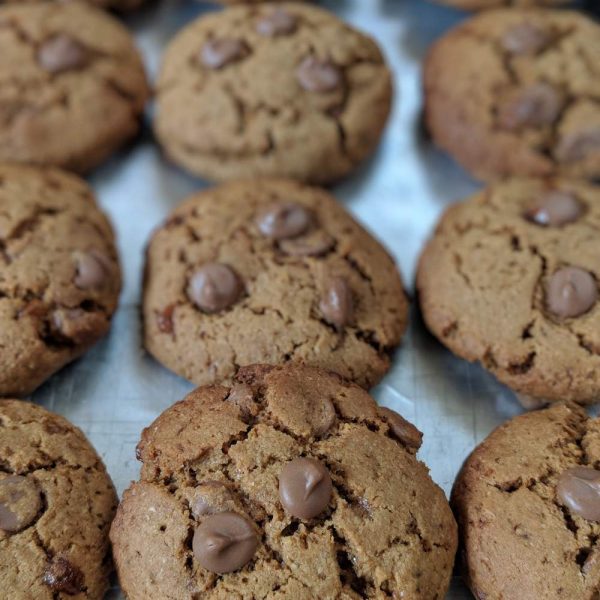 healthier chocolate chip cookies