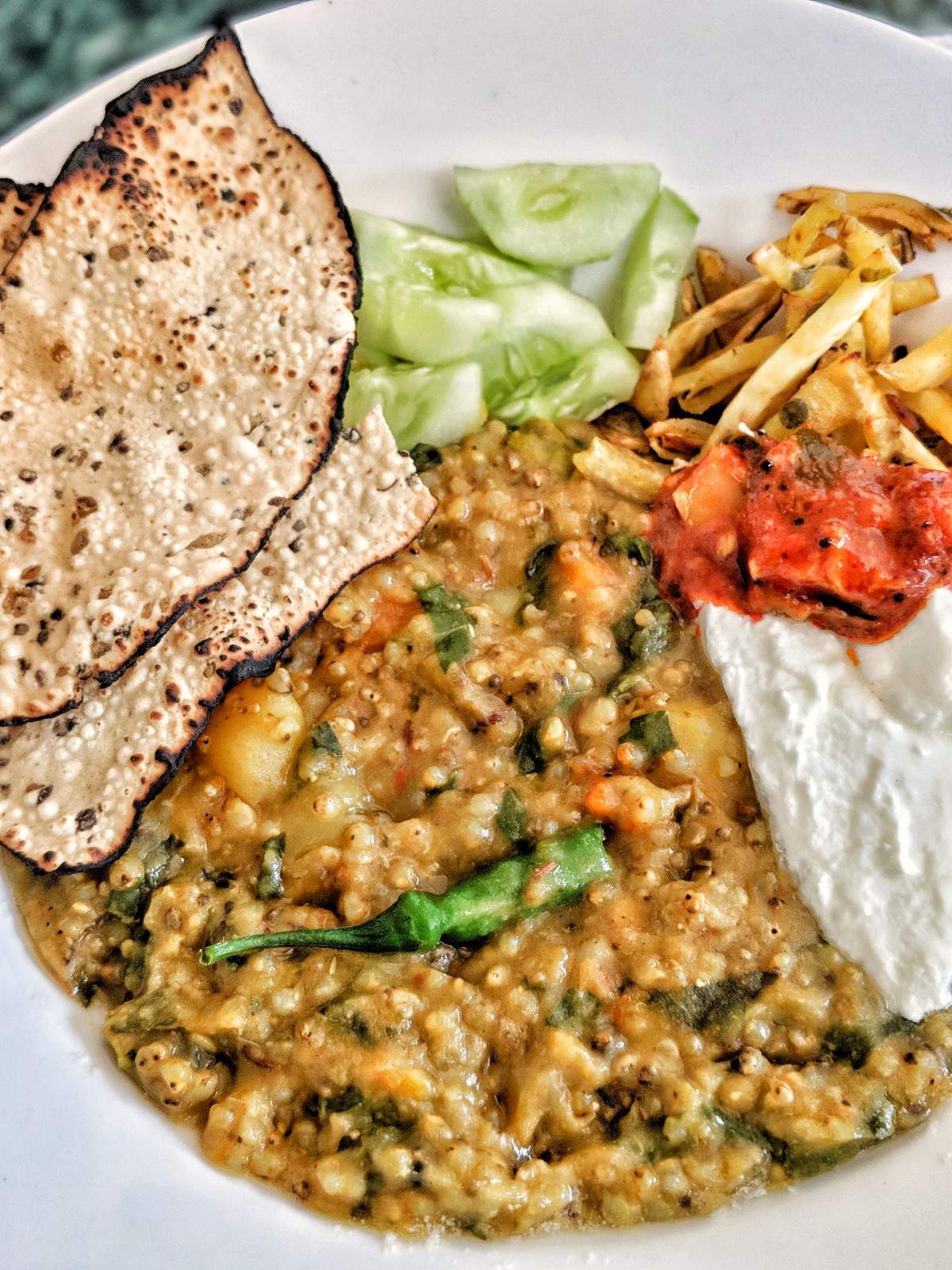 pearl millet bajra khichdi