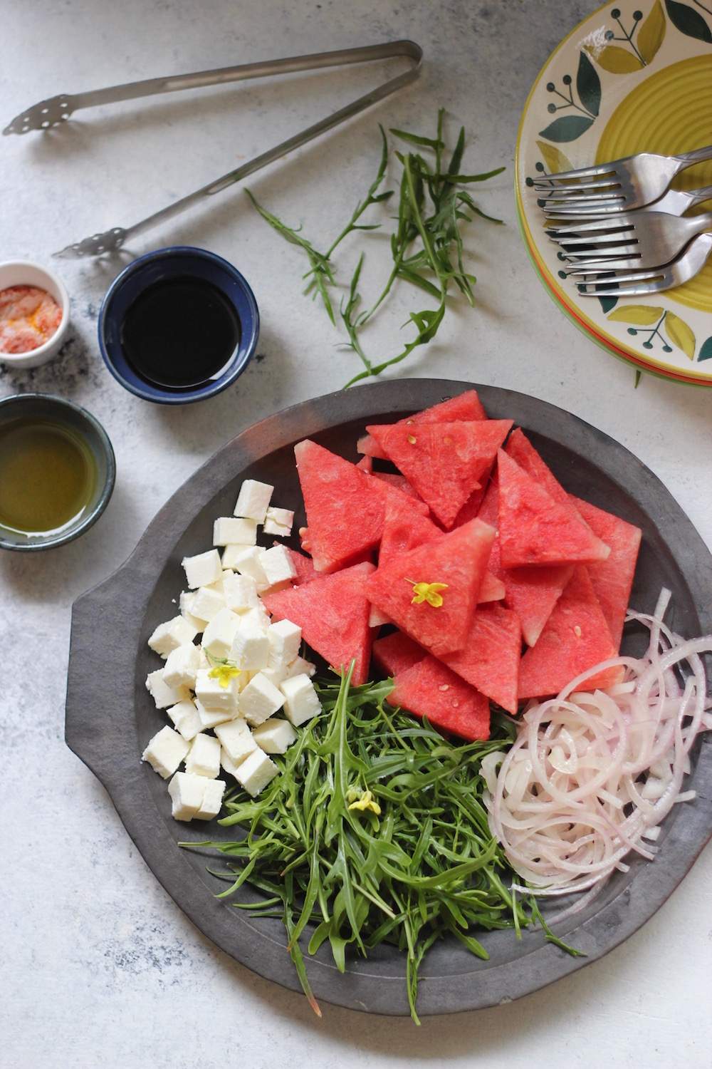 watermelon-feta-arugula-salad-platter