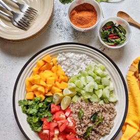 indian salad platter