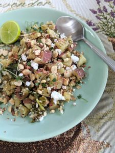 vegan sweet potato salad