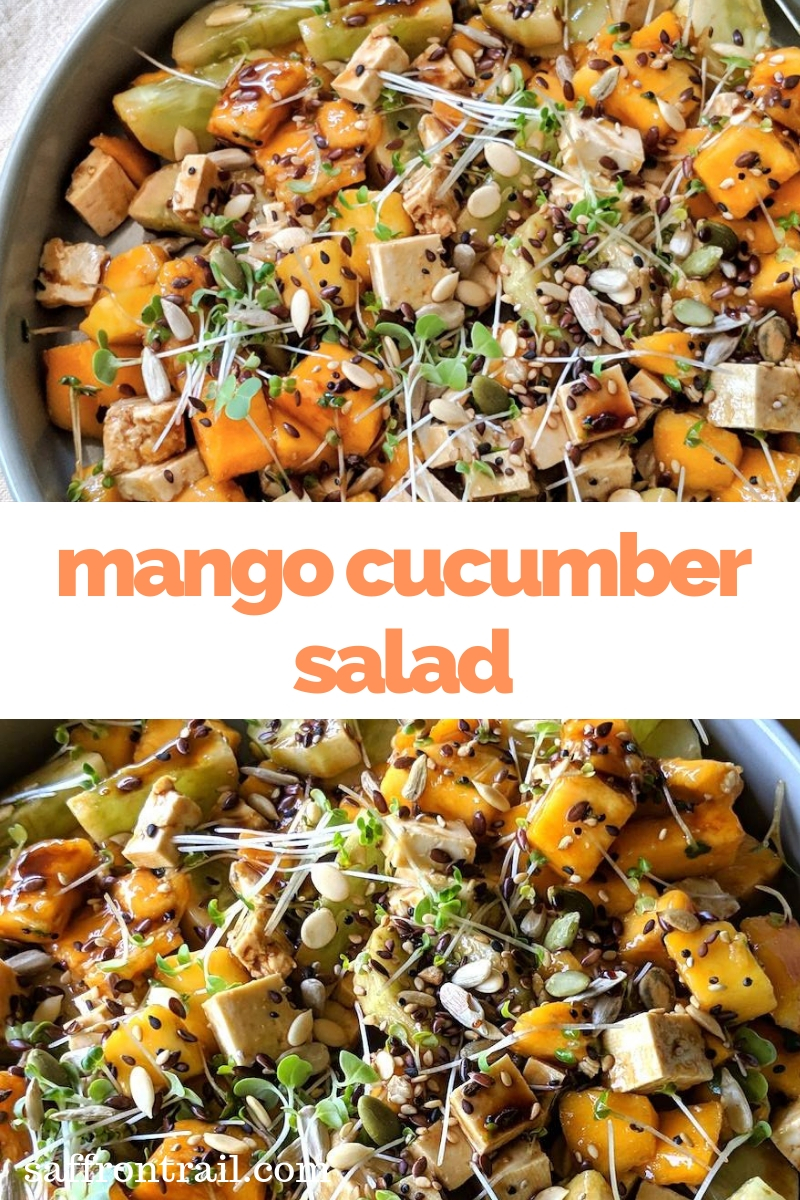 mango cucumber salad