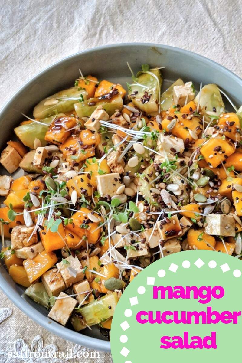 mango cucumber salad