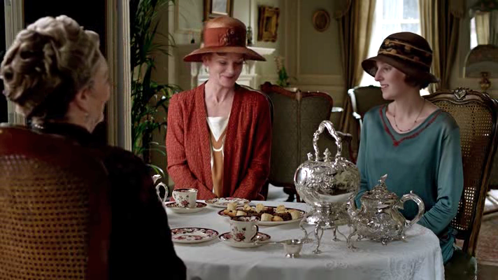Tea at Downton Abbey