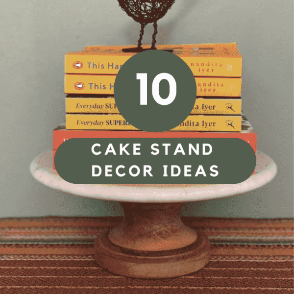 cake stand decor