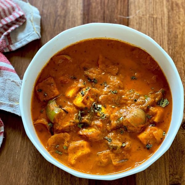 restaurant-style kadhai paneer