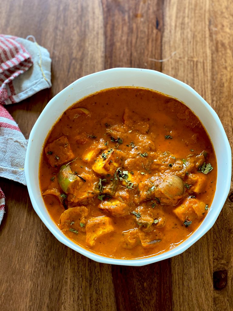 restaurant-style kadhai paneer